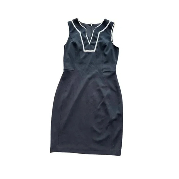 Tommy Hilfiger Womens Sleeveless Sheath‎ Dress Blue Size 6 - Picture 1 of 6